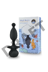 Вибратор черный MAGIC BUNNY