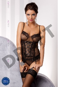 Корсаж Marcelle corset black (Casmir)