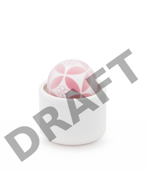 Белый вибромассажёр Temari Hana