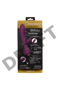 Универсальный вибратор для вагинального и анального сека OBSESSION LOVER
