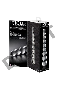Стеклянный стимулятор Icicles No. 2 - Clear