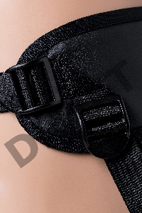 Страпон на креплении LoveToy с поясом Harness, реалистичный, neoskin, телесный, 17 см