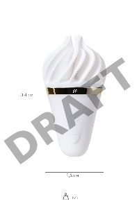 Вибромассажер Satisfyer layons Sweet Treat, силикон, белый, 10,4 см.