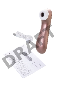 Вакуум-волновой бесконтактный стимулятор клитора Satisfyer PRO 2 Vibration, силикон, розовый, 15 см.