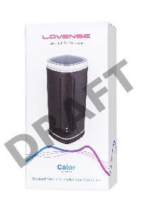 Мастурбатор нереалистичный LOVENSE Calor, TPE, белый, 15,9 см
