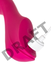 Вакуум-волновой бесконтактный стимулятор клитора Satisfyer Curvy Trinity 3, силикон, красный