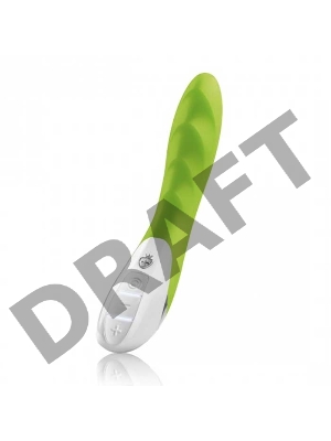 Вибратор Mystim Sassy Simon силиконовый, зеленый, 27 см