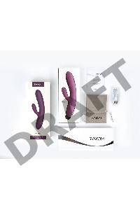 Avery Lilac Возвратно-поступательный вибратор со стимулятором клитора