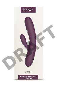 Avery Lilac Возвратно-поступательный вибратор со стимулятором клитора