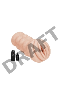 Мастурбатор-вагина с вибрацией Satisfaction Vibro Honeypot