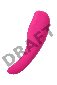 Клиторальный вибратор в трусики JOS FLIRTY, силикон, розовый, 9,3 см