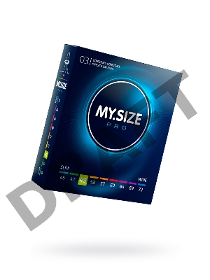 Презервативы  MY.SIZE №3 размер 49 (ширина 49mm)