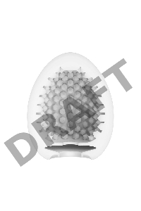 Нереалистичный мастурбатор TENGA Wonder Stude, TPE, белый, 6,1 см