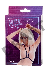 Стреп H.E.L. Roxie, текстиль, черный, OS