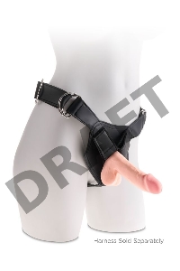 Фаллоимитатор на присоске Тройная плотность King Cock Plus 6.5 Triple Density Cock with Balls - Flesh