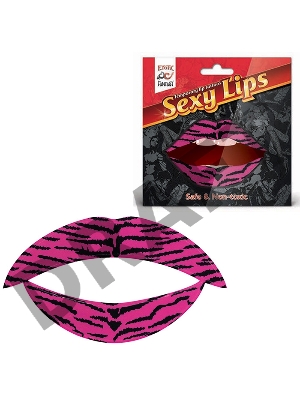 Lip Tattoo Тигровый розовый