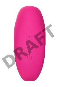 Клиторальный вибратор в трусики JOS FLIRTY, силикон, розовый, 9,3 см