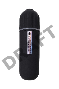 Вибропуля Bathmate Vibe Bullet Black, перезаряжаемая, водонепронецаемая, пластик, черная