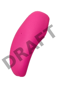 Клиторальный вибратор в трусики JOS FLIRTY, силикон, розовый, 9,3 см
