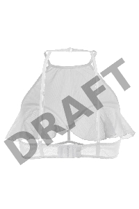 Эротический бралетт Erolanta Karen с открытой грудью, белый (46-48)