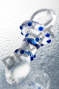 Анальная втулка Sexus Glass, стекло, прозрачная, 14 см, Ø 3,5 см