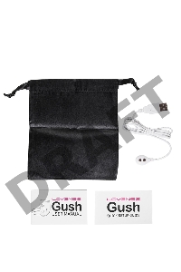 Мастурбатор нереалистичный LOVENSE Gush, силикон, голубой, 8,6 см