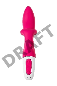 Нереалистичный вибратор Satisfyer Embrace me, силикон, красный