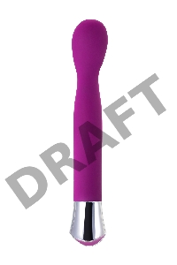 Стимулятор для точки G JOS GAELL, с гибкой головкой, силикон, фиолетовый, 21,6 см.