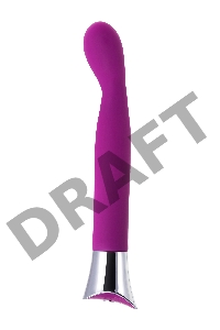 Стимулятор для точки G JOS GAELL, с гибкой головкой, силикон, фиолетовый, 21,6 см.