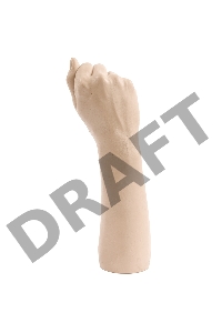 Рука сжатая в кулак для фистинга Belladonna's - Bitch Fist