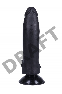 Фаллоимитатор на присоске №10, черный