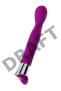 Стимулятор для точки G JOS GAELL, с гибкой головкой, силикон, фиолетовый, 21,6 см.