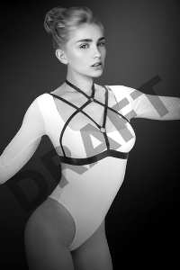 Bijoux Pour Toi Фиксация: упряжь на грудь Алисса Harnais de poitrine elastique Alyssa