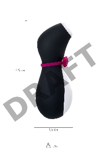 Вакуум-волновой бесконтактный стимулятор клитора Satisfyer Pro Penguin NG, силикон, черный, 11,5 см.