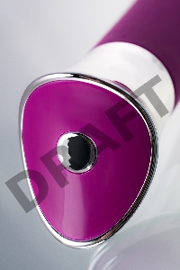 Стимулятор для точки G JOS GAELL, с гибкой головкой, силикон, фиолетовый, 21,6 см.