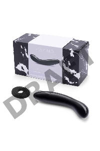 Массажер для G-точки le WAND Crystal G-Wand черный обсидиан