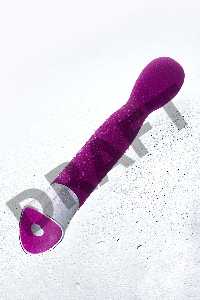 Стимулятор для точки G JOS GAELL, с гибкой головкой, силикон, фиолетовый, 21,6 см.