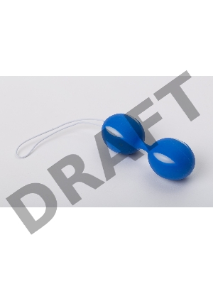 Сине-белые вагинальные шарики 