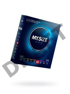 Презервативы MY.SIZE №3 размер 60 (ширина 60mm)