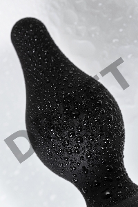 Анальная втулка Erotist Spade M, сайлекспан, чёрный, 10 см