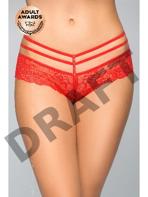 Трусики Softline Collection, красный, M/L