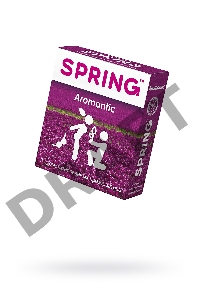 Презервативы Spring Aromantic, ароматизированные, латекс, 17,5 см, 3 шт