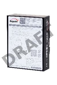 Презервативы латексные Sagami Xtreme Cobra №3, 19 см