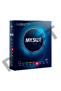Презервативы MY.SIZE №3 размер 60 (ширина 60mm)