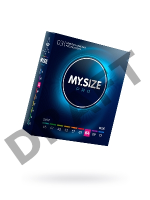 Презервативы MY.SIZE №3 размер 64 (ширина 64mm)