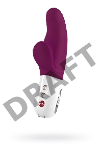 Вибратор Fun Factory MiSS BI, силикон, красный, 17 см