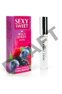 Парфюмированное средство для тела с феромонами Sexy Sweet с ароматом лесных ягод - 10 мл.