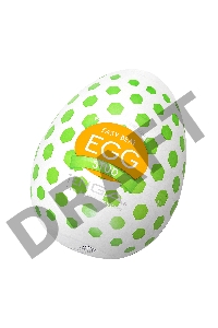 Нереалистичный мастурбатор TENGA Wonder Stude, TPE, белый, 6,1 см