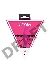Вибратор Lil'Vibe, силикон, розовый, 13 см