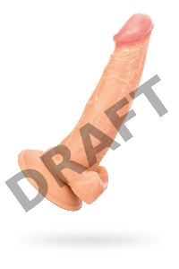 Фаллоимитатор TOYFA RealStick Nude реалистичный, телесный, 17 см